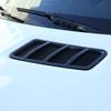 Для Mercedes Benz GLE GLS ML W166 2012-2015 GL X166 2013-2015 ABS Углеродное волокно/Серебристый Декоративная накладка на вентиляционное отверстие капота двигателя