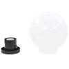 LED Garden Lights 4 pcs Spherical 20 cm PMMA