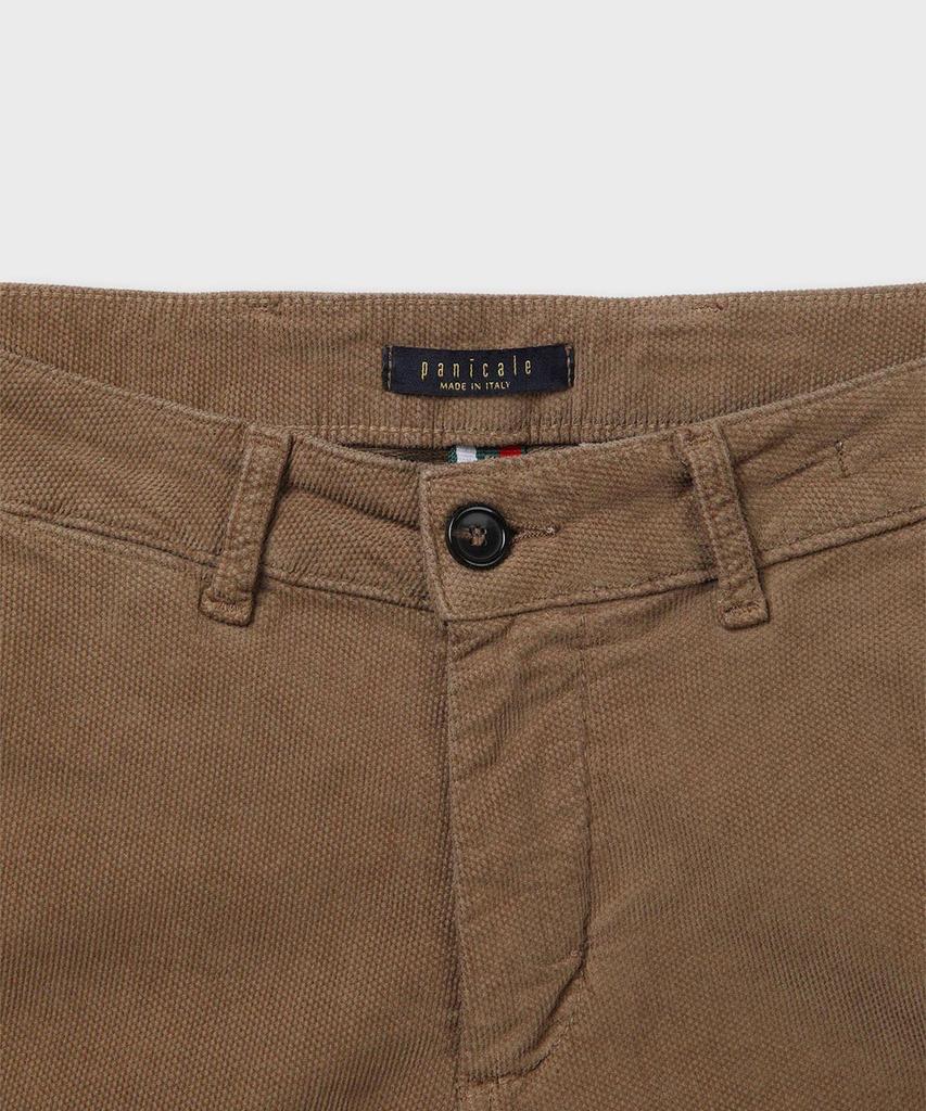 PANICALE Slim Fit Micro Textured Chino Pants [2 Colors]