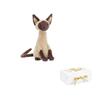 JELLYCAT Серия Кошек Ирис Сиамский Кот Милая Кукла Плюшевая Кукла Высотой 27 см