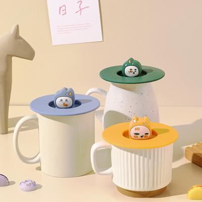 Силиконовая крышка для чашки, пищевой класс, не содержит BPA, термостойкая, пылезащитная, многоразовая, гибкая, универсальная, крышка для чашки для кофейной кружки