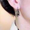 Элегантные серьги с черными кристаллами: Трендовый 2023, Легкий, Роскошный Французский Стиль для… Больше