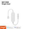Tuya Smart Life WiFi Контроллер для светодиодной ленты, Одноцветный/RGB Контроллер, Адаптер питания DC12V 2A/3A, Вилка EU/Вилка US