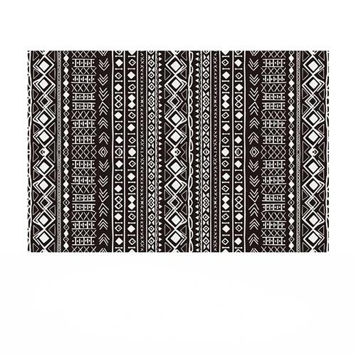 Crystal Velvet Bohemian Rug – Tribal Moroccan Geometric Design, Luxury Persian Style Carpet for Living Room, Bedroom Decor