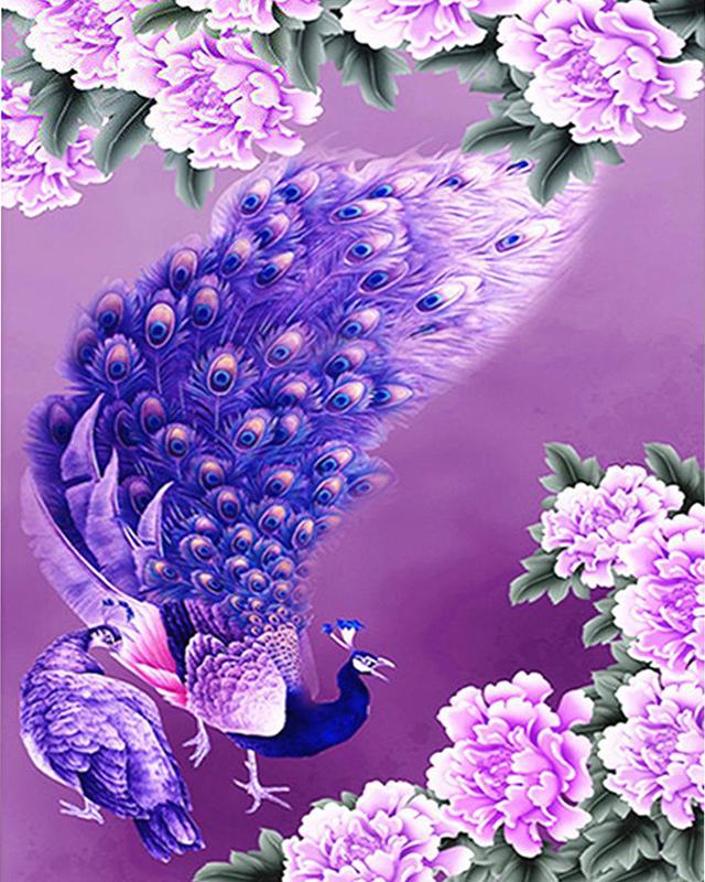 5D алмазная живопись Павлин Новое поступление Алмазная вышивка крестиком животное полная квадратная круглая дрель мозаика подарок ручной работы