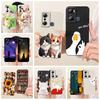 Чехол для Infinix Hot 20i Hot 20 Play X6825 Милый Кот Утка Мультяшная Обложка Мягкий ТПУ Чехол для Телефона Для Infinix Hot 20S Hot20 Play Fundas