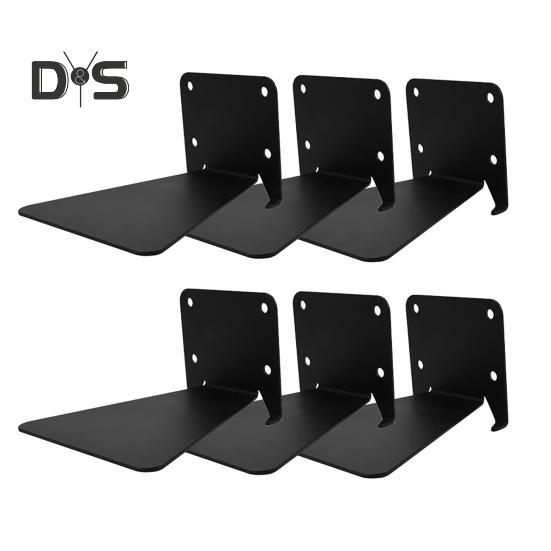 Невидимая плавающая книжная полка, настенные книжные полки для книг, растений, DVD-дисков, настенный железный органайзер для домашнего офиса, класса