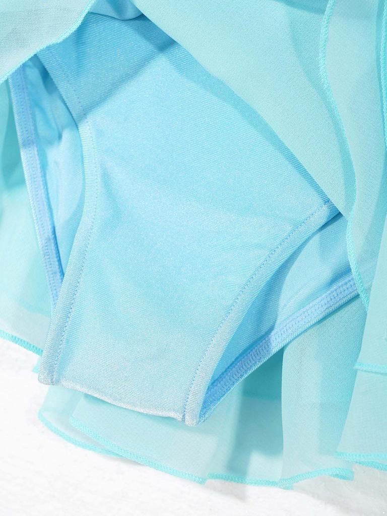 Платье для фигурного катания на коньках со стразами для девочек, детское платье для балета и танцев, детское гимнастическое платье для лирических танцев, костюмы