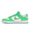 Nike Dunk Low Green Shock Мужские кроссовки Aquarius-Blue Sail Vapor-Green FZ4015-399