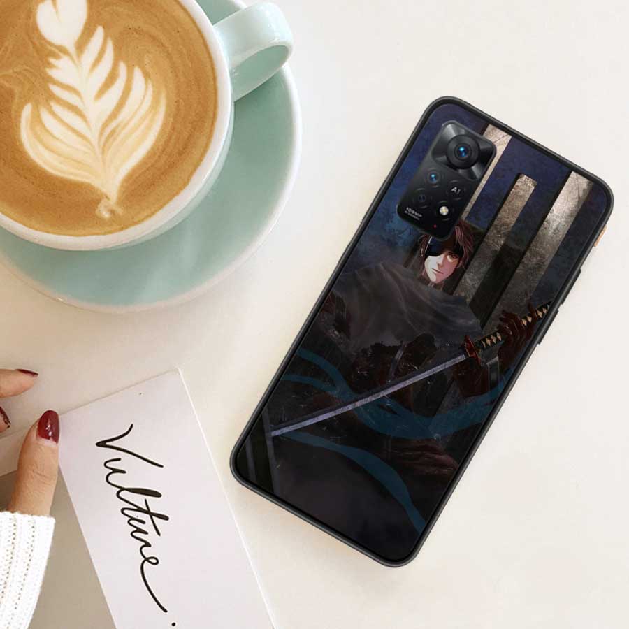 Чехол для телефона Bleach Айзен Сосуке для Xiaomi Redmi Note 12 Plus 12S 11 11T Pro 5G 11E 11S 4G 10 10S 9 9S 9T 8 8T 7 Обложка Shell Coq