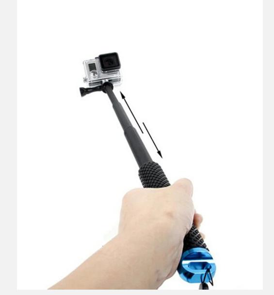 Для GoPro 12 палка для селфи из алюминиевого сплава, длинный стержень длиной до 93 см для GoPro Hero 12 11 10 9 Insta360 ONE X3 DJI OSMO Action 3
