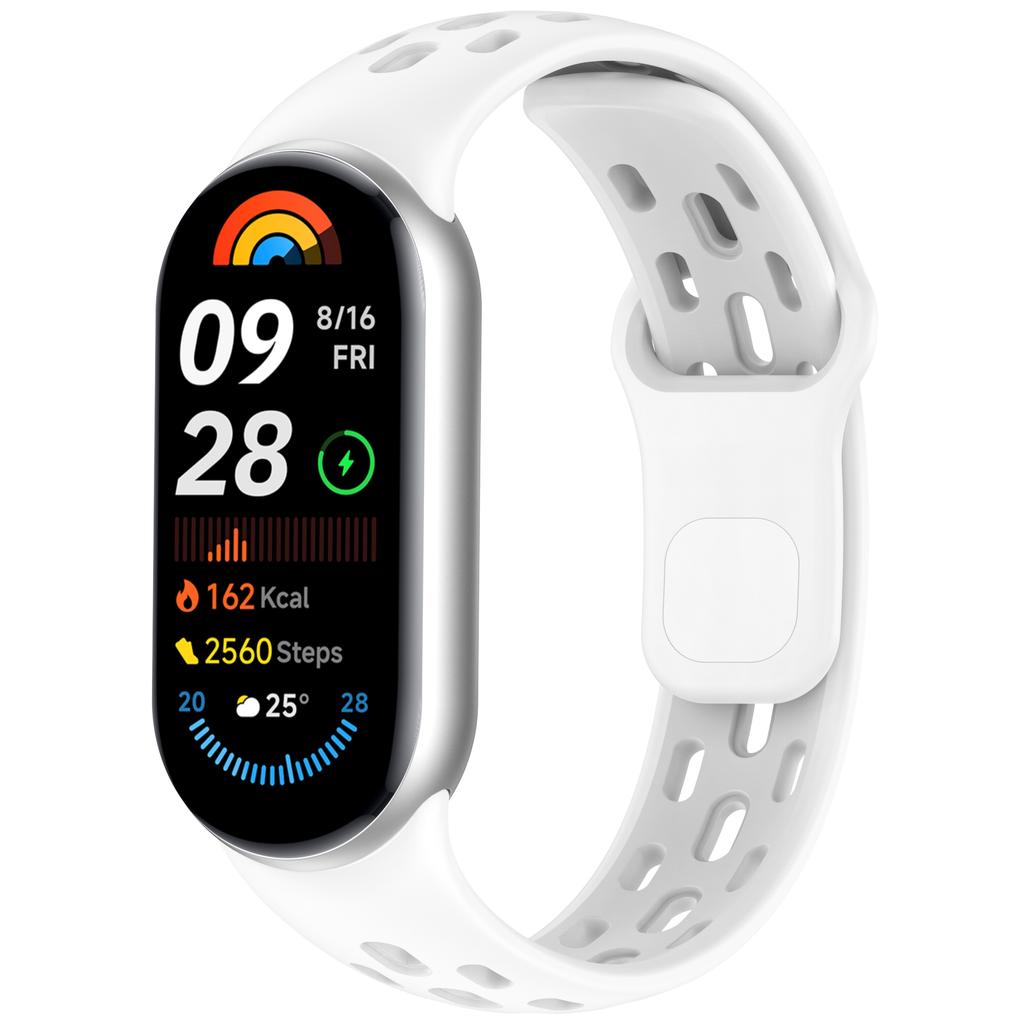 Ремешок для Xiaomi Mi Band 10 9 8 NFC Аксессуары Спортивный силиконовый браслет Ремешок для запястья ремешок pulseira correa miband Mi band 10