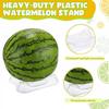 20 Pcs Melon Cradle Stackable Fruit Support Reusable Watermelon Stand Fruit Cradle Prevent Ground Rot for Cantaloupe Strawberry