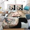 Exquisite Machine Gun Kelly Duvet Cover Pillowcases Bedding Set for Adult Girl Boy Bedroom DecorationGift,Birthday Gift