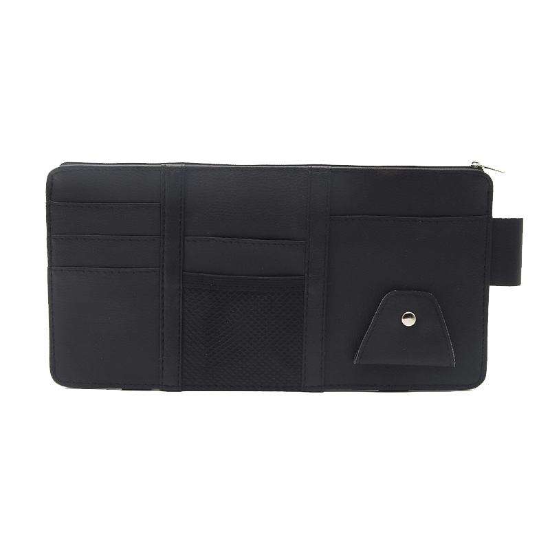 Multi-Function Car Sun Visor Organizer Multi-Pocket Auto Interior Accessories Pocket Organizer Car Document Storage Pouch