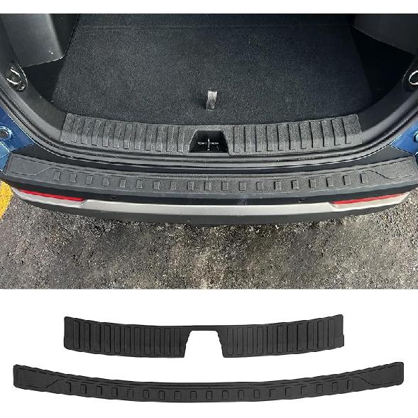 Rear Bumper Protector Compatible With -2025 Honda Pilot TPE Rear Bumper Guard Protection Anti-Scratch Internal & External Trunk Sill Cover For 2024