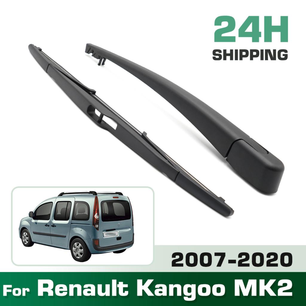 Дворник Задний рычаг и щетка стеклоочистителя для Renault Kangoo MK2 2007 - 2020 Лобовое стекло Заднее стекло Окно багажника Щетка для дождя