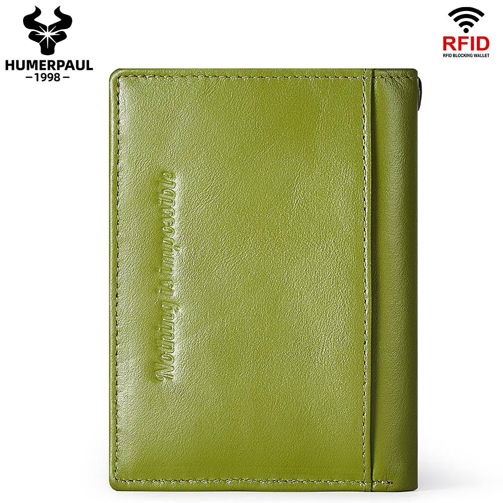 Humerpaul Женский кошелек Многофункциональный держатель для карт Rfid