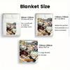 Dr. Stone 2D Flat Pattern Flannel Blanket High quality All Seasons Warmth and Comfort Perfect for Christmas Gifts.SMT0917232