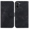 For OnePlus Nord CE5 5G Stand Case 7-Shaped Pattern Imprint Leather Phone Cover with Strap