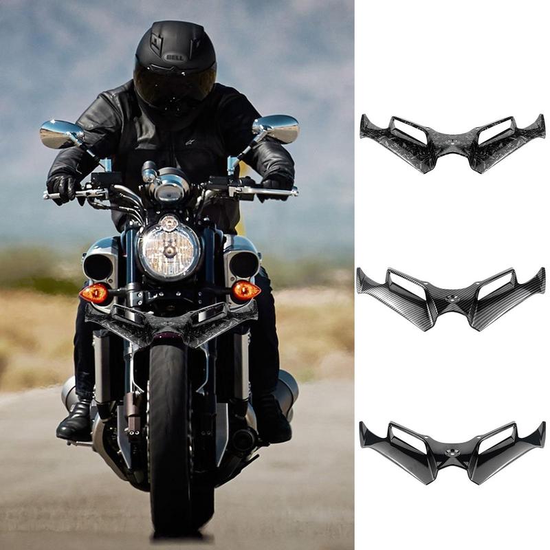 Комплект аэродинамических крыльев для мотоцикла, спойлер, аксессуары для двигателя для Kawasaki Ninja 300 Ninja 250 NINJA300/250 EX300