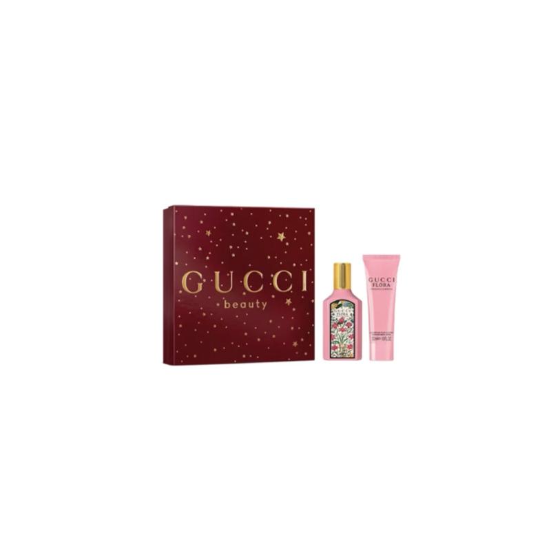 Gucci Qimeng Gardenia Perfume Body Lotion Gift Box Set Floral Fragrance EDP