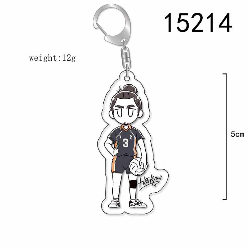 Аниме Shoyo Hinata Tobio Kageyama Daichi Sawamura Sugawara брелок для косплея, аксессуары, брелоки, подвеска, реквизит, рождественский подарок