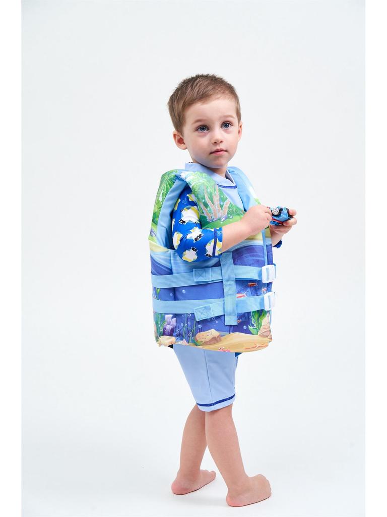 Детский спасательный жилет из пеноматериала с высокой плавучестью, идеально подходит для обучения плаванию