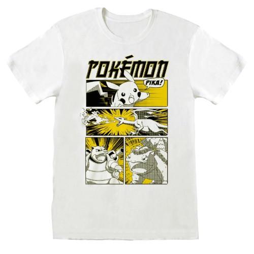 Pokemon Unisex Adult Anime Style Cover T-Shirt