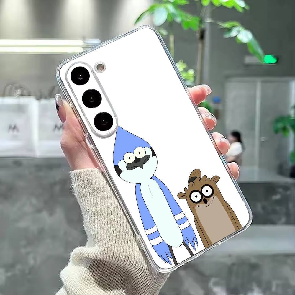 chill slacker mordecai Phone Case For Samsung Galaxy A91,80,73,72 ,71,53,52,32 ,31,22,21s,20,Transparent Case