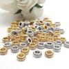 50Pcs Antique Round Spacer Loose Beads for Jewelry Making Bracelet Accessories DIY Handmade