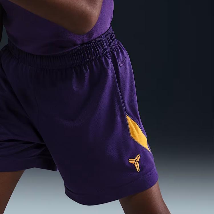 Nike Dri Fit Shorts Kids' Court Purple/University Gold/University Gold HJ1005-547