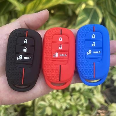 Силиконовый Чехол-Защита для Автомобильного Брелока Резиновая Оболочка Ключа для Honda CR-V Civic Accord HR-V CR-V CRV HRV Fit City Odyssey XRV Hrv