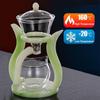 BORREY Creative Kung Fu Tea Sets Heat-resistant Glass Teapot Turkish Drip Pot Infuser Tea Coffee Automatic Magnetic Teaware