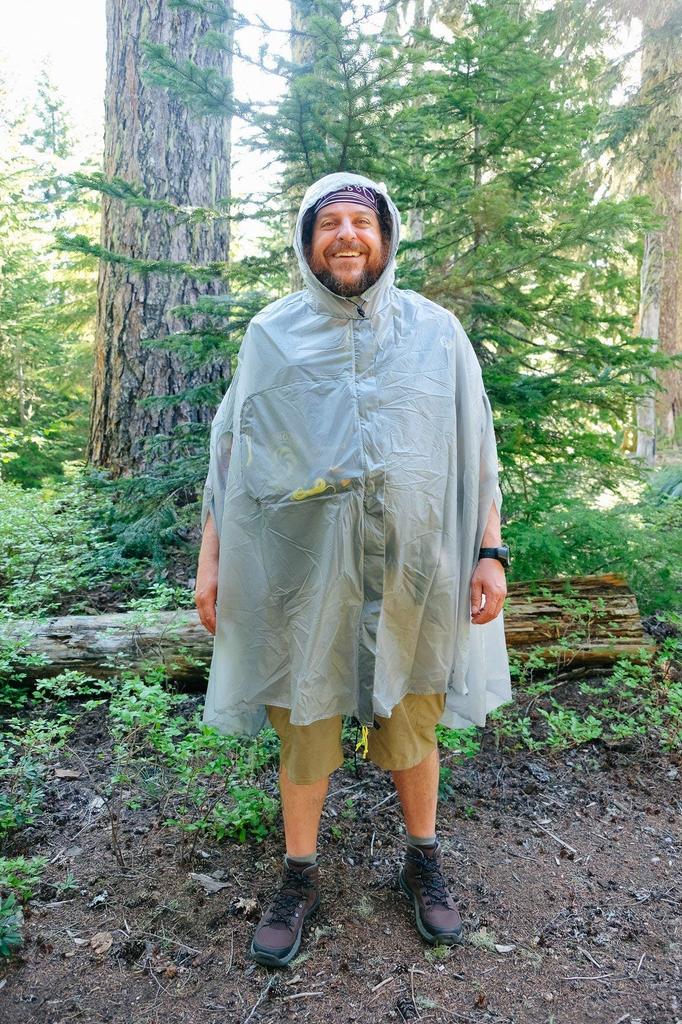 Six Moon Designs Gatewood Cape 10oz Single Person Ultralight - - брезент/накидка (Серый)