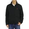 Polo Solid Logo Embroidered Long Sleeve Jacket Men Jackets Black MNPOOTW16020390-001