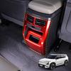 For Kia EV5 2024 2025 2026 Car Tuning 3PCS Red Rear Row Vent Cover Trim Automobile Interior Accessories