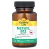 Country Life Метил B12 Ягодный 3000 мкг Жевательные таблетки 120 шт.