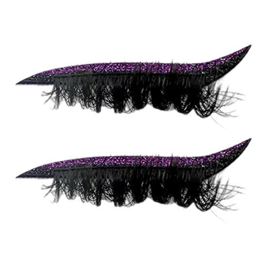 1 пара ленивых теней для век, патч для ресниц, водостойкие тени для век, наклейки для макияжа ресниц, многоразовые наклейки для макияжа глаз с накладными ресницами, тени