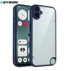 KEYSION Прозрачный чехол для Nothing CMF Phone 2 Pro 1 Мягкий силиконовый+ПК Прозрачный Противоударный Чехол-накладка на заднюю панель телефона для CMF Phone 1 2 Pro