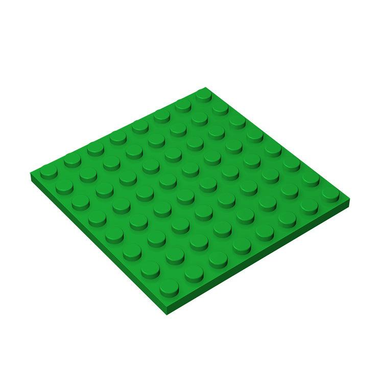 50 шт. Пластина 8x8 Точек Классические Строительные Блоки 64 Точки Базовая Пластина MOC Кирпичики 41539 Совместимые DIY Аксессуары Детали