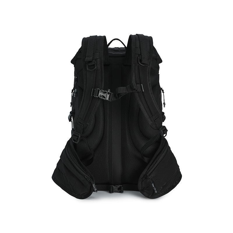 New FILA Fabric Backpack Men's Pitch Black A13U527132FBK-1
