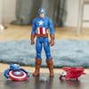 MARVEL Фигурка Капитана Америки Titan Hero Blast Gear E7374 с пусковой установкой, 12 дюймов