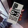 Чехол для телефона SUGA D-DAYs для Samsung Galaxy S26 S25 Edge S24 S23 Ultra S22 Plus S21 FE S20 + Мягкий чехол с принтом Fundas Galaxy S25 S2