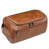 Leather Men's Toiletries Bag Large Capacity High-end Storage Bag Portable Waterproof Handheld Makeup Bag With A Minimum Batch Size
