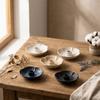 Ceramic Ceramic Candlestick Flower  Shape Decorative Candlestick Holder Candle Holder  Dinning
