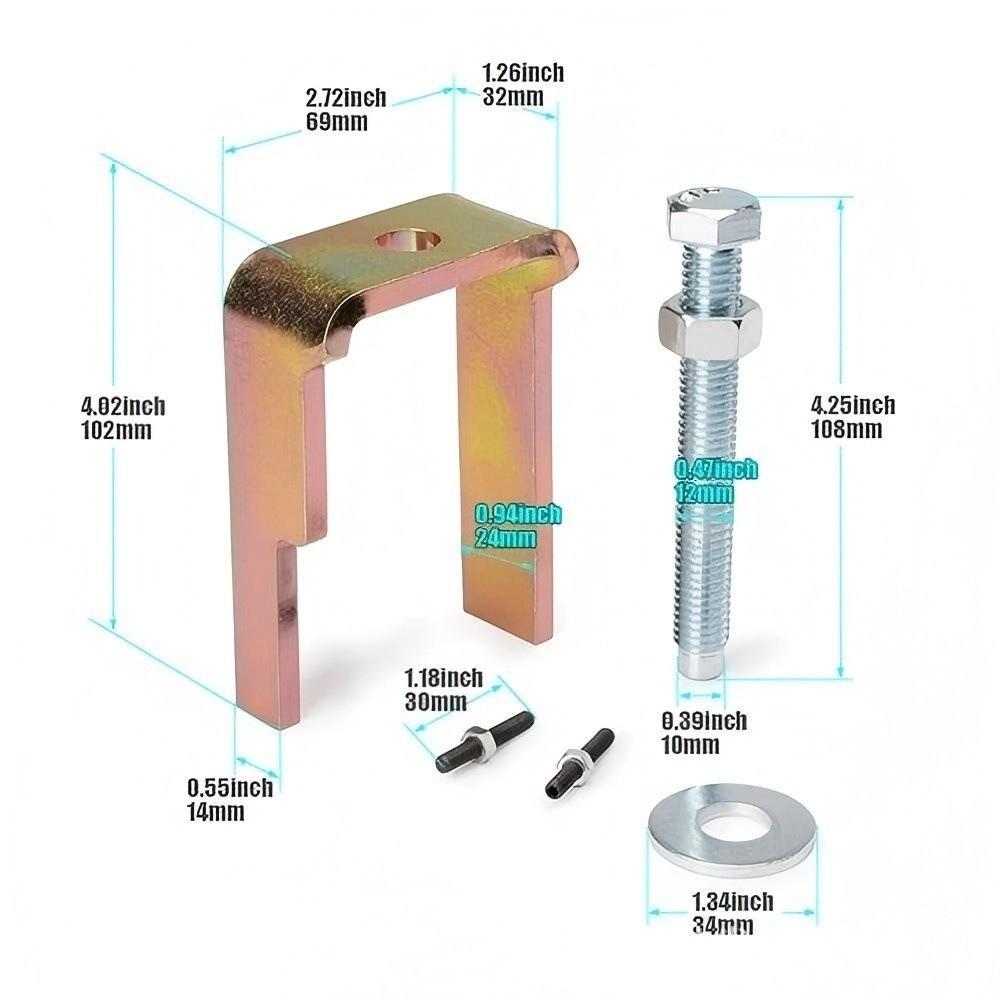 Model DCP26 Roller Pin Extractor U-shaped Bracket Clutch Roller Pin Extractor Clutch Maintenance