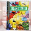 Классическая ТВ S-Sesame S-Street Ванная Комната Занавеска для Душа Защитная Перегородка Занавеска для Душа Быстросохнущая Можно Мыть Легкая