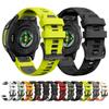 Быстросменная 22-мм ремешок для часов Garmin Forerunner 970 965 955 745 945 935 Descent G2 Sports Двухцветный силиконовый ремешок Браслет