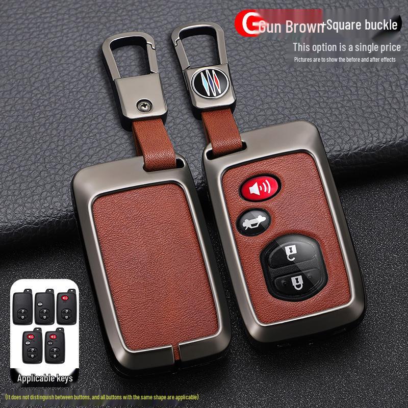 Подходит для Toyota Corolla, Levin, Camry, Highlander, RAV4, Crown, CH-R и Reiz Чехол для ключей